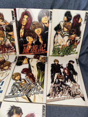Saiyuki Reload Manga English Volume 1-9 Complete Tokyopop Kazuya Minekura