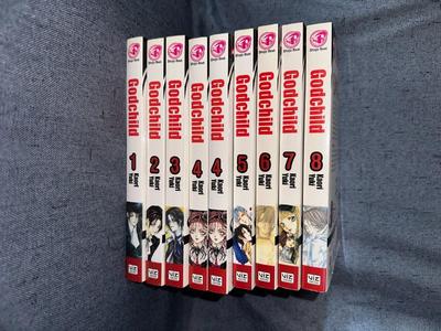 Godchild English Manga Vol. 1-8 - Kaori Yuki