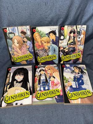 Genshiken Volumes 1-9 Complete Series Manga English Paperback DELREY