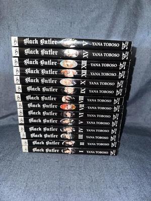 Black Butler Vol. 1-10, 12,13,15 - Yana Toboso (Lot of 14)