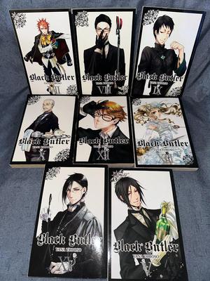 Black Butler Vol. 1-10, 12,13,15 - Yana Toboso (Lot of 14)