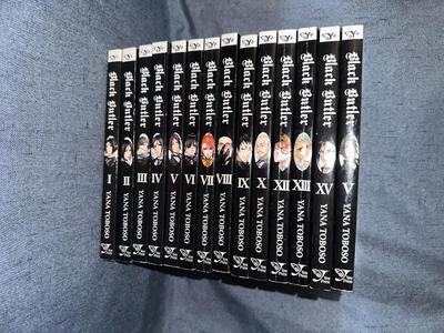 Black Butler Vol. 1-10, 12,13,15 - Yana Toboso (Lot of 14)