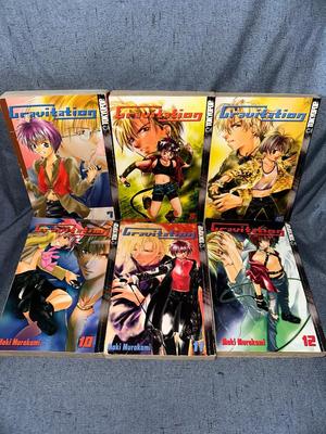 Gravitation Vol. 1-12 Complete Set - Maki Murakami Manga - English