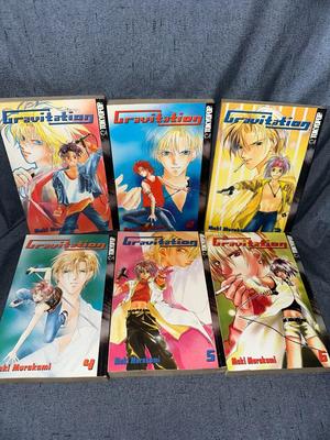 Gravitation Vol. 1-12 Complete Set - Maki Murakami Manga - English
