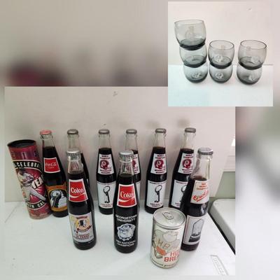 Washington Redskins Baltimore Colts Orioles Georgetown U Sports Collectable Memorabilia Glasses Coca-Cola Bottles Cal Ripken