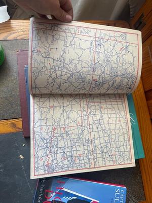 Sale Photo Thumbnail #967: Lot of Antique Books and Maps (Lot of 7)