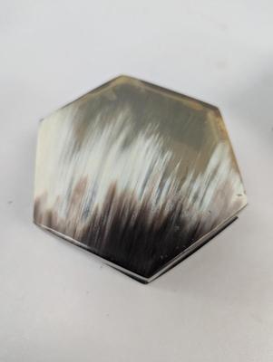 Octogen & Square Horn Covered Trinket Boxes #2