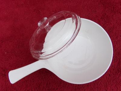 CLASSIC VTG Corning Ware MENU-ETTE w/corn flower pattern