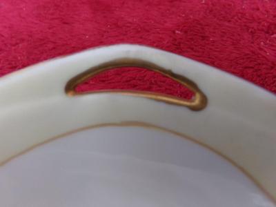 Antique small “relish style” dish "Nippon” Made between 1891 & 1921.