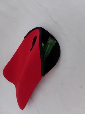 Two soft pack wine bottle carriers. Insulated, each holds 2 bottles.