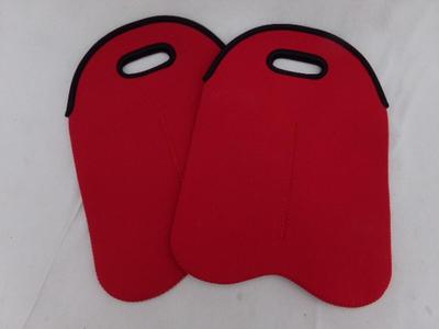 Two soft pack wine bottle carriers. Insulated, each holds 2 bottles.