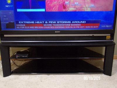 SONY 60" Full-1080 HDTV w/matching stand for your “man cave”.