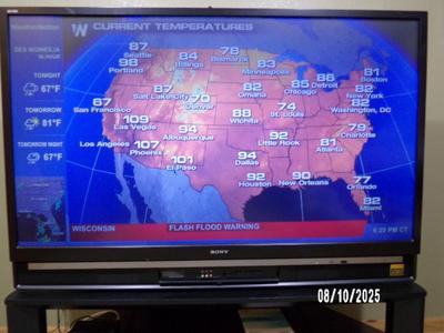 SONY 60" Full-1080 HDTV w/matching stand for your “man cave”.