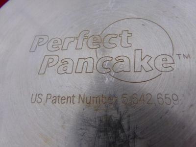 Perfect Pancake maker. stove top tool. Cook it, flip it, pop it out. SLICK