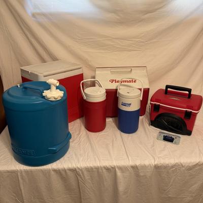Six Small and Medium Coolers (B1-BM)