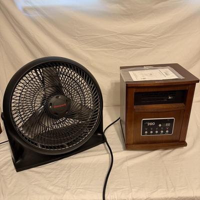 Lily's Pro Infrared Heater & Honeywell Fan (B1-BM)