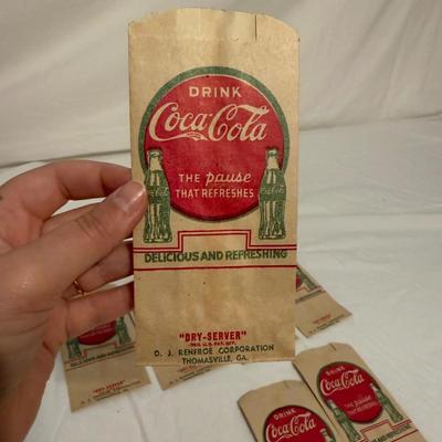 Coca-Cola Picnic Cooler and Other Vintage Soda Collectables (B1-BM)
