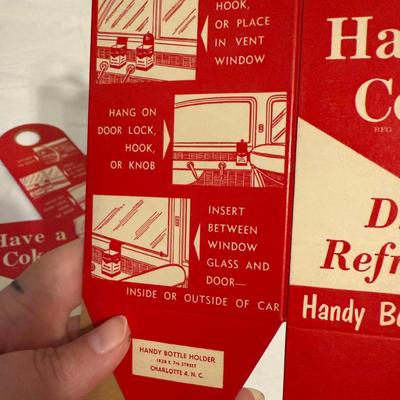 Coca-Cola Picnic Cooler and Other Vintage Soda Collectables (B1-BM)