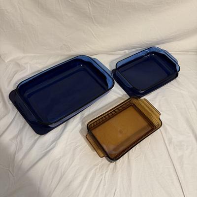 Newer Style Mixed Glass Baking Dishes - Pyrex, Anchor Hocking & More (B1-BM)