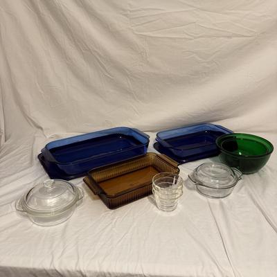 Newer Style Mixed Glass Baking Dishes - Pyrex, Anchor Hocking & More (B1-BM)