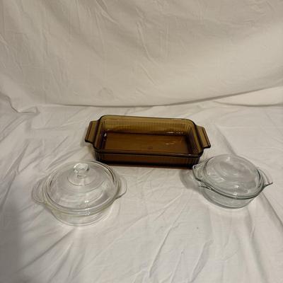Newer Style Mixed Glass Baking Dishes - Pyrex, Anchor Hocking & More (B1-BM)