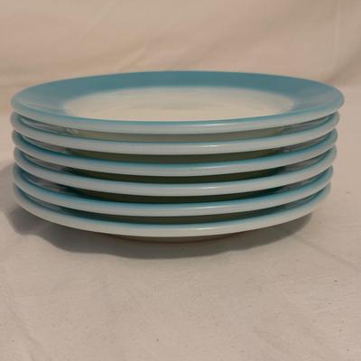 Vintage Blue Hued Pyrex & Corning Dishes (B1-HS)