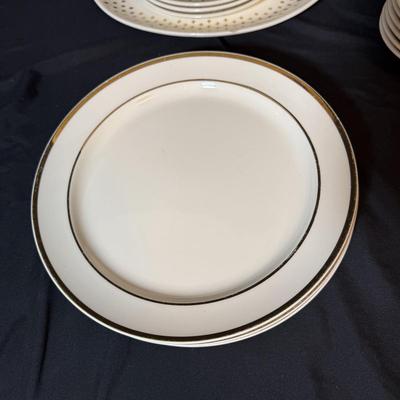 Homer Laughlin Golden Wheat Fleur de Lis China and More (B2-BM)
