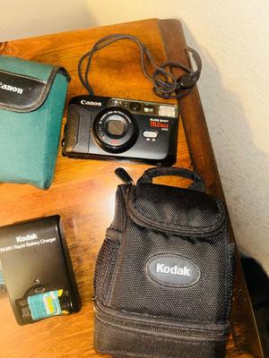 CANON AND KODAK CAMERAS