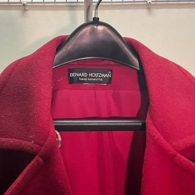 A1018 Benard Holtzzman Red Wool Jacket
