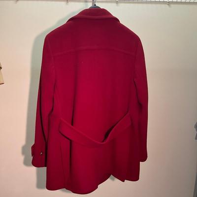 A1018 Benard Holtzzman Red Wool Jacket