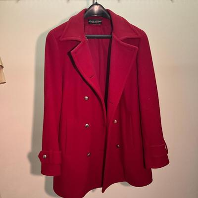 A1018 Benard Holtzzman Red Wool Jacket