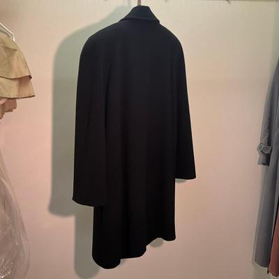 A1019 Black Wool Jacket By Sauders & Gold