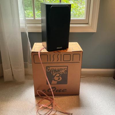 A1024 Pair Of Mission Seven Three Speakers
