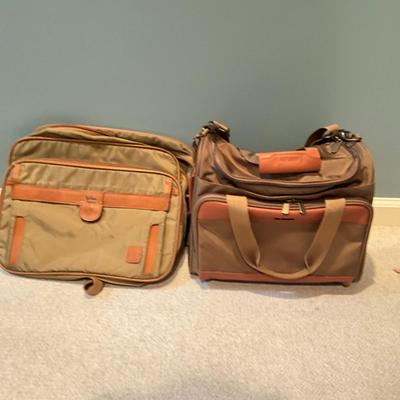 A1051 Pair Of Hartman Small Luggage Cases