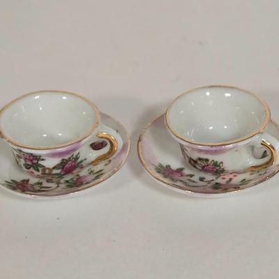 LOT 103G: Miniature Tea Sets and More