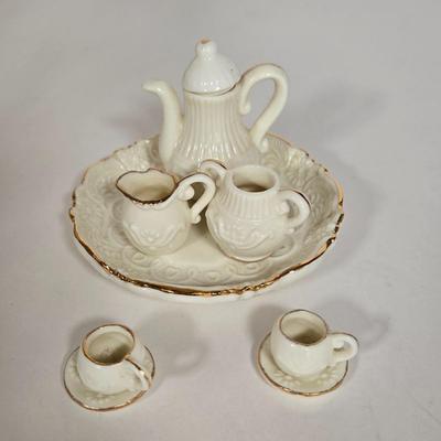 LOT 103G: Miniature Tea Sets and More