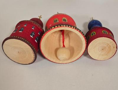LOT 108G: Multiple Russian Christmas Ornaments and More