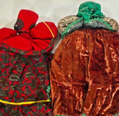LOT 111F: Hand-Crafted Russian Cloth Folk Art Dolls