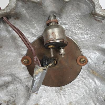 LOT 112F: Vintage Metal Lighthouse Lamp
