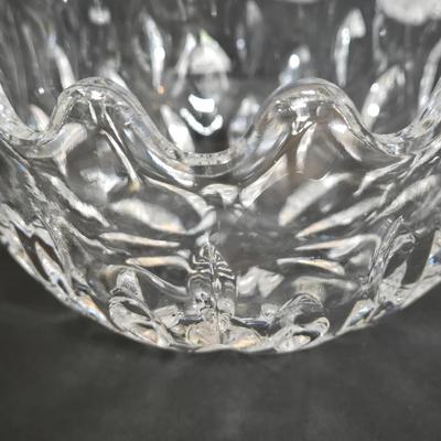 LOT 114F: Orrefors Vase, EAPG Celery Vase, Oneida Southern Garden Bud Vase, and More
