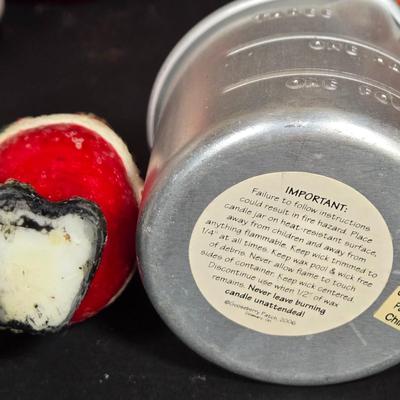 LOT 115F: Various Vintage Thanksgiving and Christmas Candles
