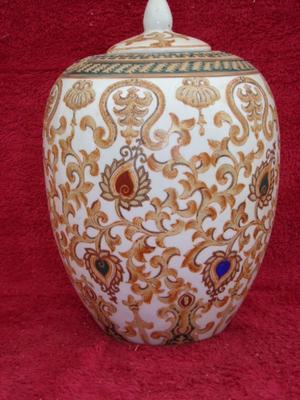 Ornamental urn Middle Eastern appearance. decorative use only.
