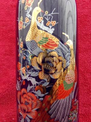 Japanese sake jar (or flower vase). Looks like deep blue porcelain??