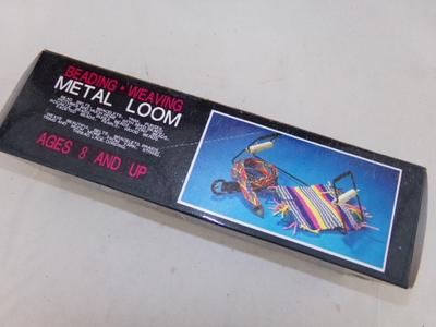 Classic Bead & Weaving Metal Loom for craft work.for ages 8 & up.