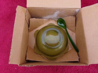 VTG Indiana Glass Co. c. 1960s maybe? “3 piece Mayonnaise set”