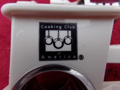 VTG c.50s hand held & operated shredder/slicer device.