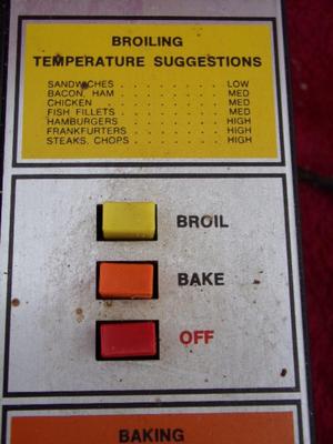 ToastMaster toaster oven. Reported to have still been in use.