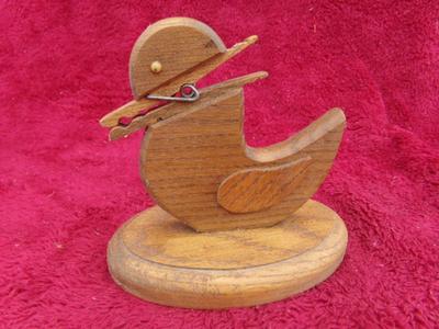 That’s just DUCKY! Recipe card holder. Looks hand crafted
