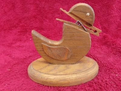 That’s just DUCKY! Recipe card holder. Looks hand crafted