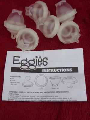 “Eggies” egg cooker set six-pack for the microwave. Look NIB